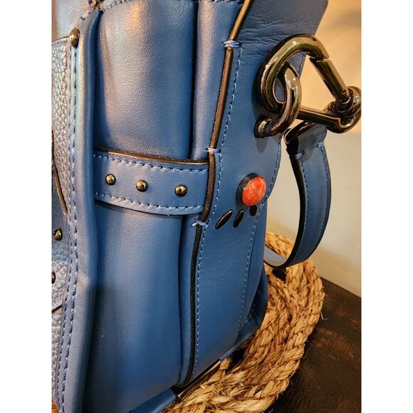 Coach swagger 27 Embellished Canyon Quilt Leathet 55503 - Picture 3 of 16